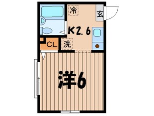 ＡＯ２の物件間取画像